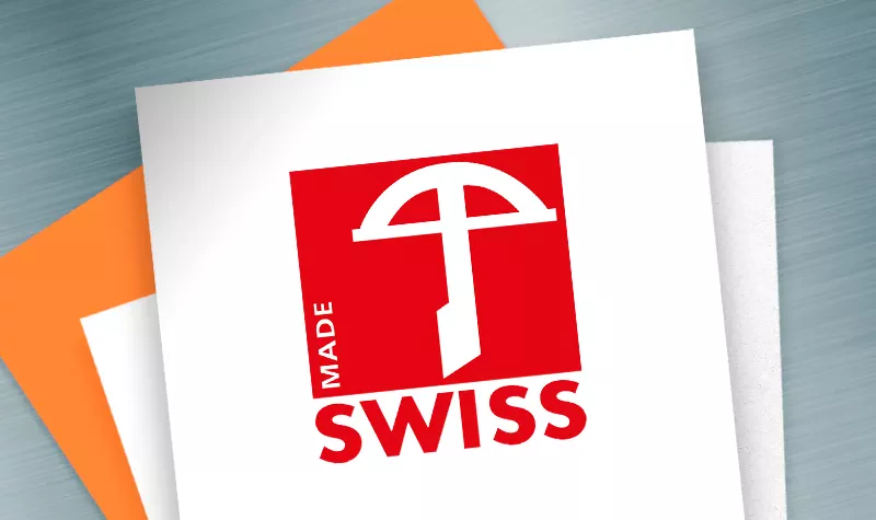Logo Made Swiss, un gage de qualité !